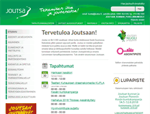 Tablet Screenshot of joutsa.fi